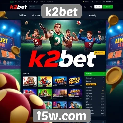 Acessibilidade e design do site k2bet